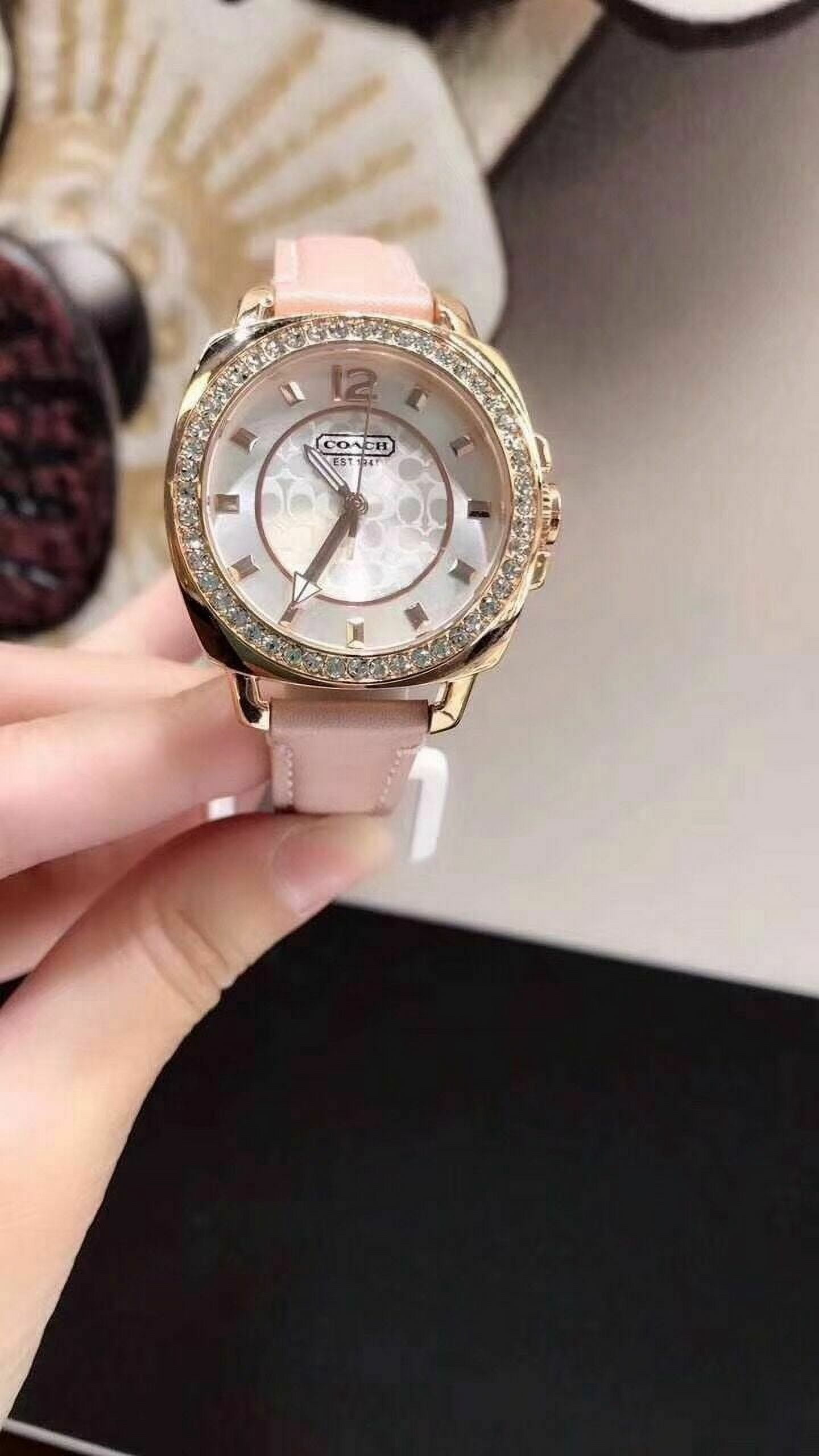 Coach Boyfriend Women\'s Watch One Size Rose Gold Coach, Women main image 3