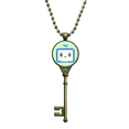 thumbnail image 1 of Llavero Collar Colgante Bandeja Cadena Embellecida Unbranded M, 1 of 3