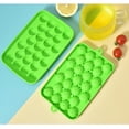 thumbnail image 5 of LEFXSMR Silicone Ice Cube Tray with Lid, Easy Release Round Ice Trays for Freezer, Reusable Ice Molds for Ice Maker, 5 of 7