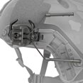 thumbnail image 3 of Soporte de auriculares Soporte de auriculares Soporte de auriculares extensible para riel de casco de 19-21 mm (negro), 3 of 5