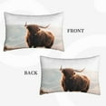 thumbnail image 4 of Naloa Yak Pillowcase, Throw Pillowcase, Wrinkle-Free, Stain-Resistant with Hidden Zipper for Bedroom Sofa - 14"x20", 4 of 9