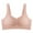 Pink, variant on kamemir Women'S Minimizer Bras Womens Seamless Wireless Supportive Bra Push Up Comfort Soft No Underwire Full Coverage Bra Red,M