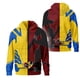 thumbnail image 3 of Disfraz de Lobezno Deadpool para hombre, sudadera con estampado 3D, chaqueta con cremallera, novedad de Cosplay de Halloween, 2024, 3 of 4