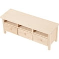 thumbnail image 1 of Mueble de TV en miniatura simulado, adorable mini soporte de TV, mueble decorativo en miniatura., 1 of 7