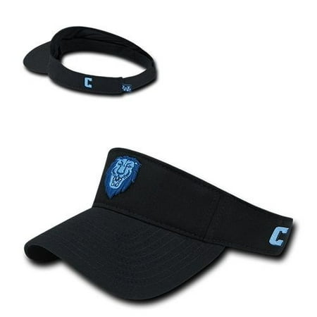 Columbia Cotton Hat - Black Columbia University Lions NCAA Cotton Polo Sun Golf Visor Cap Hat