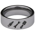 thumbnail image 4 of Wrench Tungsten Carbide Ring, 4 of 9