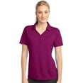 thumbnail image 2 of Sport-Tek Women's Y-Placket Moisture Wicking Polo Shirt, 2 of 5