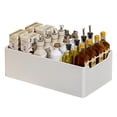 thumbnail image 2 of Heavy-Duty Pull-Out Cabinet Organizer for Kitchen – Smooth Sliding Drawer, Multi-Functional Metal Rack for Under basin, Pantry & Bathroom – Tool-Free Install, White – 20" Width, 2 of 5