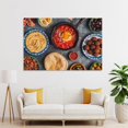 thumbnail image 4 of Falafel Hummus Shakshuka Israeli Salad - Traditional Dishes Of Israeli Cuisine Canvas Art Poster And Wall Art Picture Print Modern Family Bedroom Decor Posters,Unframe-style,20x30inch(50x75cm), 4 of 8