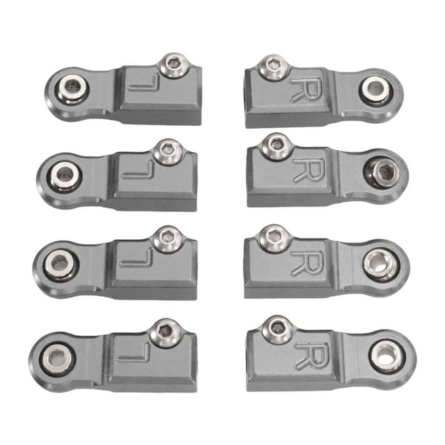 Milaget Tie Rod Ball Head Aluminum Alloy Lightweight Compact Dimension Link Rod Ends Grey