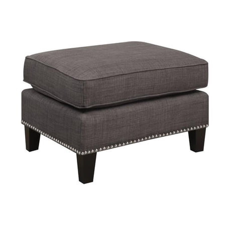 Picket House Emery Ottoman Heirloom Charcoal