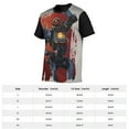 thumbnail image 2 of Apex Legends Pathfinder Shirts Men's Short Sleeve Printed T-Shirt Graphic Comfortable Tee Tops Summer Blouse S, 2 of 5