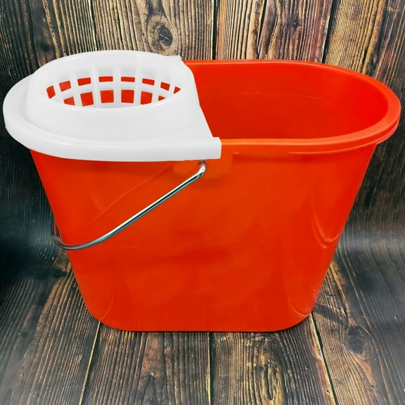 PBPBOX Kitchen Bucket Mop Bucket Basket Plastic 1Pcs Ergonomic Design