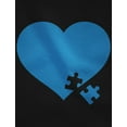 thumbnail image 2 of Tstars Womens Autism Awareness Heart Puzzle Hoodie Autism Awareness Month Autistic Spectrum Awareness Acceptance Autistic Support Shirts for Womens Hoodie, 2 of 6