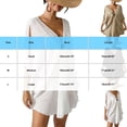 thumbnail image 3 of Riecok Bathing Suit Cover Up for Women Long Sleeve Hollow out Sheer Swimsuit Cover Ups Summer Beach Outfits, 3 of 5