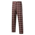 thumbnail image 3 of Pxiakgy jeans for men Men's Casual Plaid Print Party Suit Pants Stretch Feet Pants With Pockets Men Casual Pants Brown + L, 3 of 8