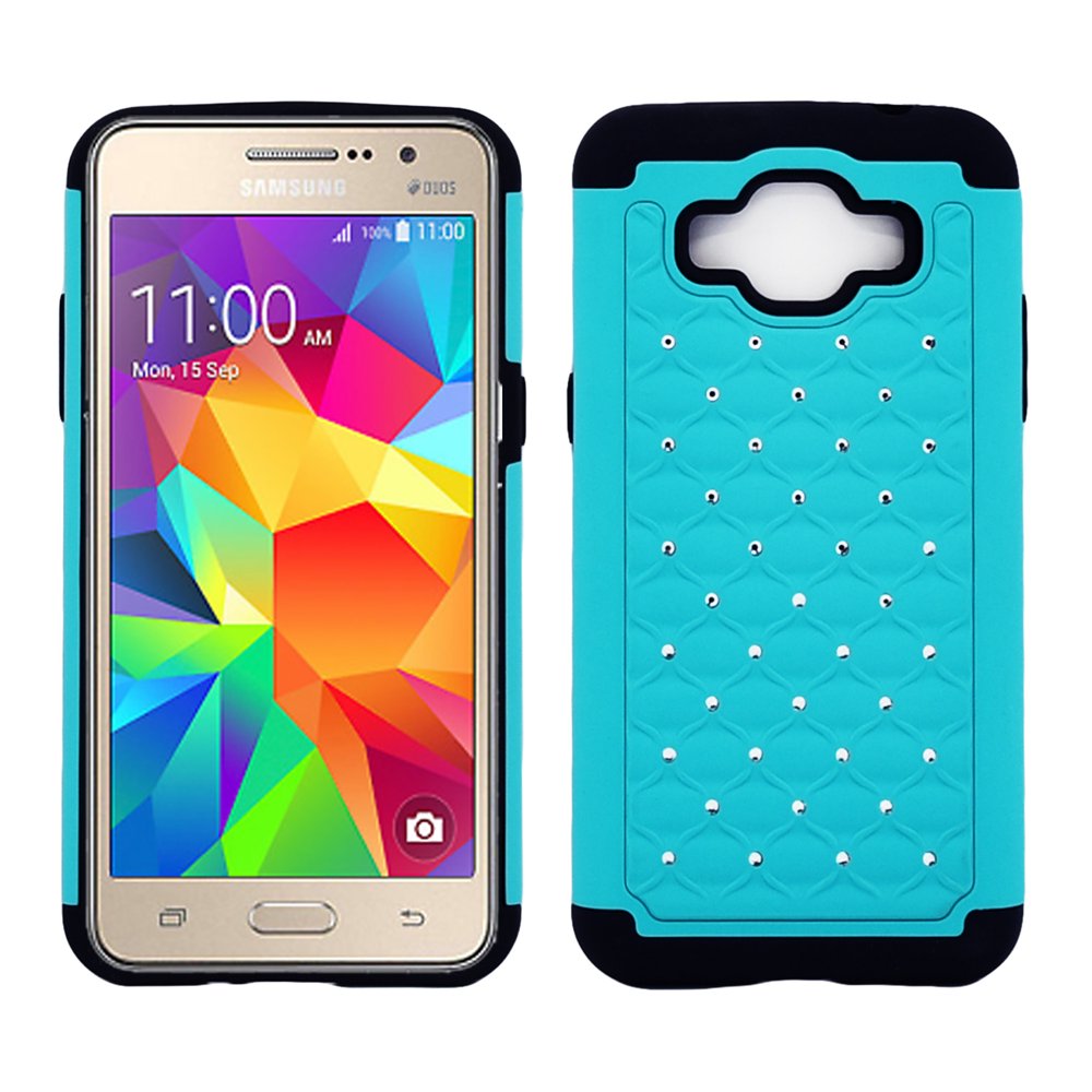 Samsung Galaxy Grand Pri   me SM-G530 Diamond Hybrid Rugged Case Cover