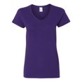 thumbnail image 1 of Gildan Softstyle - Camiseta con cuello en V para mujer - XL - Púrpura Gildan 5V00L, 1 of 1