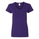 thumbnail image 1 of Gildan Softstyle - Camiseta con cuello en V para mujer - XL - Púrpura Gildan 5V00L, 1 of 1