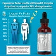 thumbnail image 5 of Tropical Oasis - USDA Organic Superdose Vitamin B Complex Drops | Liquid Supplement for Energy Boost, Brain Function, Immune Support, & Skin Health | Tropical Strawberry, 2 fl oz, 60 Servings, 5 of 7