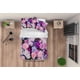 thumbnail image 2 of 3D Púrpura Rosa Floral Funda de edredón Set Ropa de cama Set Funda nórdica Fundas de almohada 40, 2 of 3