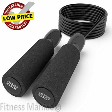 Athletic Works 9-Foot Weighted Jump Rope with Adjustable Length ...