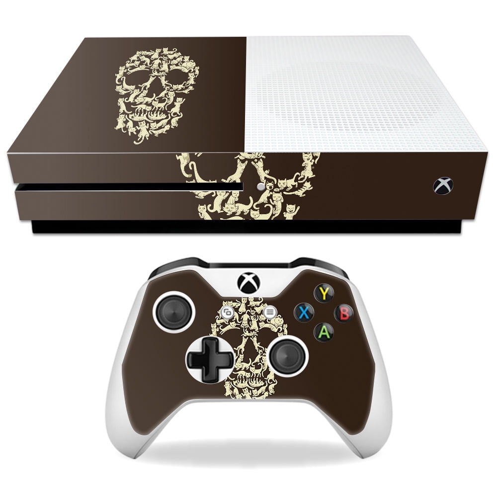 Skin Decal Wrap Compatible With Microsoft Xbox One S Sticker Design Cat