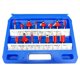 thumbnail image 1 of 15Pcs Router Bit Set 1/4in Shank Carbide Trimmer Engraving Machine Woodworking Milling Cutter with Case, 1 of 5