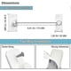 thumbnail image 2 of Window Safety Lock 2 Packs Versatile Window Restrictor Self Adhesive For No Drilling Window Locks, Refrigerator Lock With Key Child Pet Child Safety C, 2 of 5