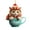 J, variant on Matoen Cat Christmas Ornaments Acrylic Kitty Hanging Ornaments Decorative Christmas Hanging Figurine Ornament Xmas Cute Acrylic Ornament for Christmas Tree Decoration