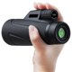 thumbnail image 3 of Telescopio monocular, 12x42 HD Potente telescopio monocular Monocular impermeable, para conciertos Caza Observación de aves Viajes, 3 of 5