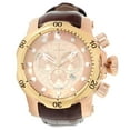 thumbnail image 2 of Invicta Men's 13883 Venom Reserve Rose Gold Dial Rose Gold Steel Brown Leather Strap Chronograph Dive Watch, 2 of 3