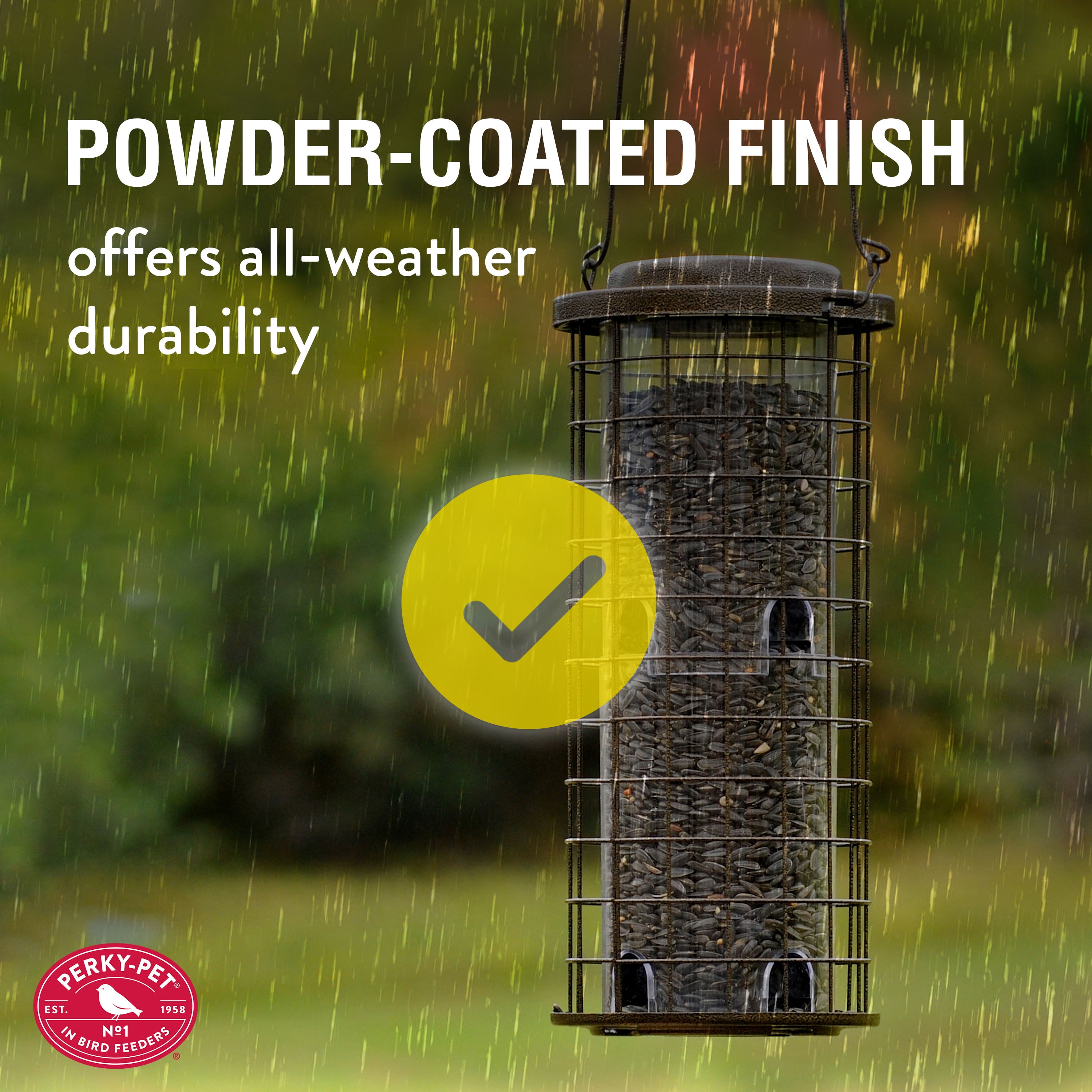 Perky-Pet 3 lb Squirrel Stumper Wild Bird Feeder