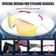 thumbnail image 3 of polarized sport cycling glasses form a woman, UV400 protection sports sunglasses for outdoor bicycle motorbike driving fishing running hiking, 3 of 5
