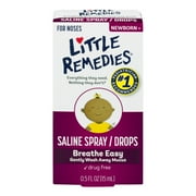 Little Remedies Little Noses Saline Spray/Drops, 0.5 fl oz