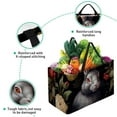 thumbnail image 3 of Rabbit Large Capacity Oxford Cloth Picnic Basket Reusable Laundry Bag Easter Basket Foldable Box, 3 of 7