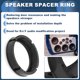 thumbnail image 3 of Anillo espaciador de altavoz Unique Bargains para tweeter, adaptador espaciador de altavoz para Volkswagen Golf MK7 2 Set, 3 of 7