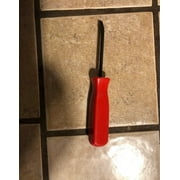 Snap-on tools Mini pocket pry bar w/clip Red white logo