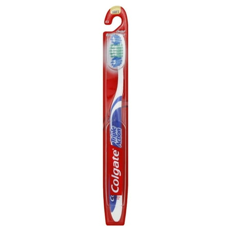 Triple Action Head - 72 PACKS : Colgate Triple Action Adult Full Head, Soft Toothbrush Colors Vary