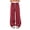 1# Red, variant on Women's Wide Leg Track Pants with Pockets, High Waisted Drawstring Sweatpants, Side Stripe Casual Lounge Workout Pants