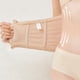 thumbnail image 3 of Cinturón de reparación abdominal posparto de malla de encaje para mujer, cinturón ajustado de entrenamiento de cintura corta para el tronco (color piel), 3 of 5