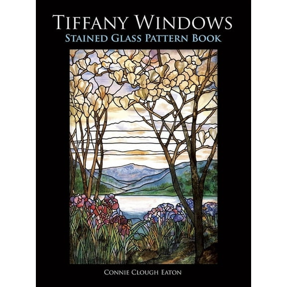 Dover Crafts: Stained Glass Tiffany Windows Stained Glass Pattern Book, (Paperback)