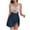 B_ Navy, variant on Holiday Promotion UTSJKR Women One Piece Swimdress Tummy Control Bathing Suit Push Up Swimsuit Modest Swimwear Cutout V Neck Cute Tie Knot Skirt Hot Pink M