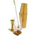 thumbnail image 1 of Barfly Essential Deluxe Mixing Cocktail Kit, Gold, Model:, 1 of 4