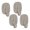 🥝 Gray_Base#380, variant on Wall Hooks No Drill No Nails - Strong SelfHanging Hook For Kitchen Bathroom Door Rear Wall, Damage Free Removable Holder Set