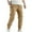 Khaki, variant on Pantalones Para Hombre, Men Pants Casual Fashion Elastic Waist Solid Outdoor Pants Trousers