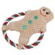thumbnail image 2 of Juguete de peluche navideño para perros, juguete interactivo para masticar con cuerda de algodón para mascotas pequeñas y medianas, 2 of 5
