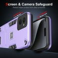thumbnail image 2 of for Motorola Moto G Power 5G 2024 Case, 2 in 1 Hybrid Shockproof Hard PC Soft TPU Bumper Non-Slip Protective Girls Women Boy Men Phone Cases Cover for Motorola Moto G Power 5G 2024, Purple, 2 of 7