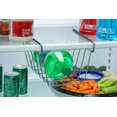 IRIS USA, Hanging Refrigerator Basket & Liter Bottle Carrier