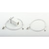 Refurbished Blackweb BWA16WI011 Dual usb with 2 lightning sync and charge cables-3ft-White